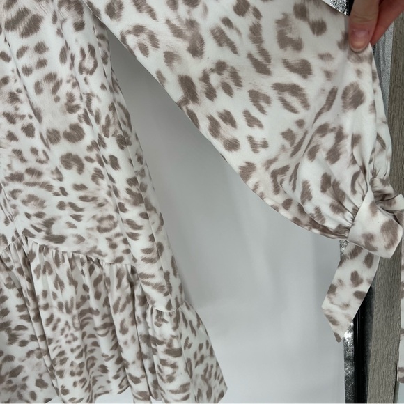 MARE MARE ANTHRO Felix White Leopard‎ Tunic Dress - Picture 5 of 14